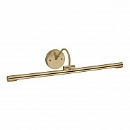 Alton 1 Light Large LED Picture Light - Brushed Brass