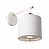 Balance 1 Light Wall Light - White and Polished Nickel