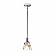 Agatha 1 Light Pendant - Polished Chrome