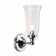 Austen 1 Light Wall Light - Polished Chrome