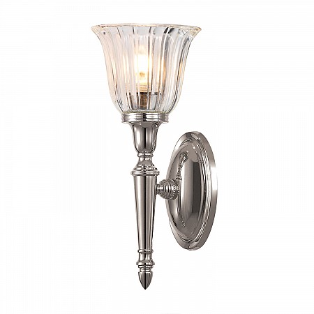 Dryden 1 Light Wall Light - Polished Nickel