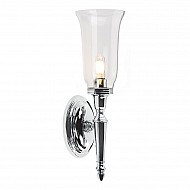 Dryden 1 Light Wall Light - Polished Chrome