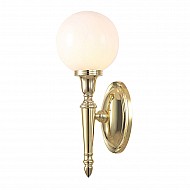 Dryden 1 Light Wall Light - Polished Brass