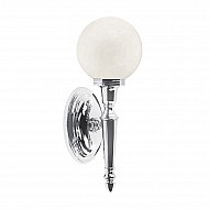 Dryden 1 Light Wall Light - Polished Chrome