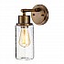 Morvah 1 Light Wall Light - Brushed Brass