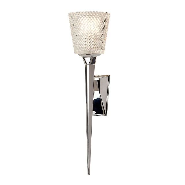 Verity 1 Light Wall Light - Polished Chrome