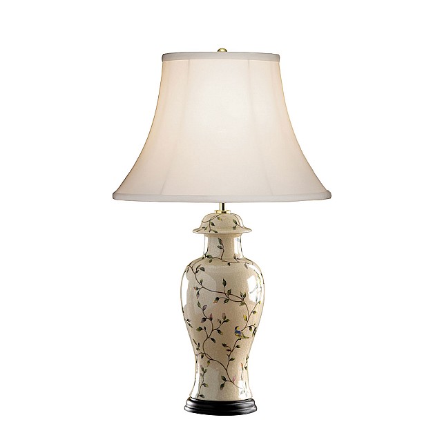 Black Birds 1 Light Table Lamp