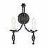 Belfry 2 Light Wall Light Black