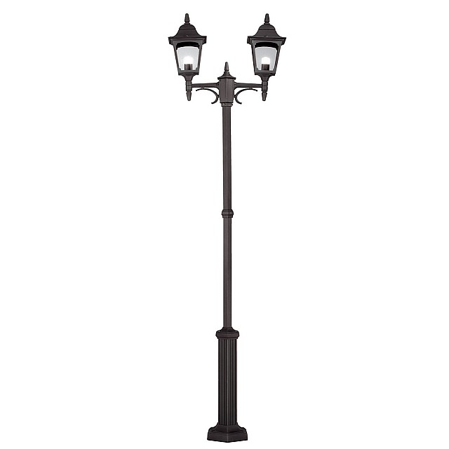 Chapel 2 Light Twin Post