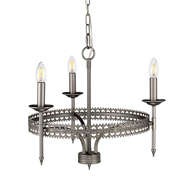 Crown 3 Light Chandelier