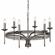 Crown 6 Light Chandelier