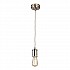 Douille 1 Light Pendant - Polished Nickel
