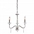 Finsbury Park 3 Light Chandelier - Polished Nickel