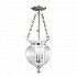 Finsbury Park 3 Light small Pendant - Polished Nickel