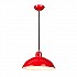 Franklin 1 Light Pendant - Red