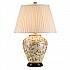 Leaves Brown Gold 1 Light Table Lamp