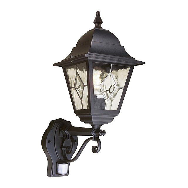 Norfolk 1 Light Up Wall Lantern With PIR