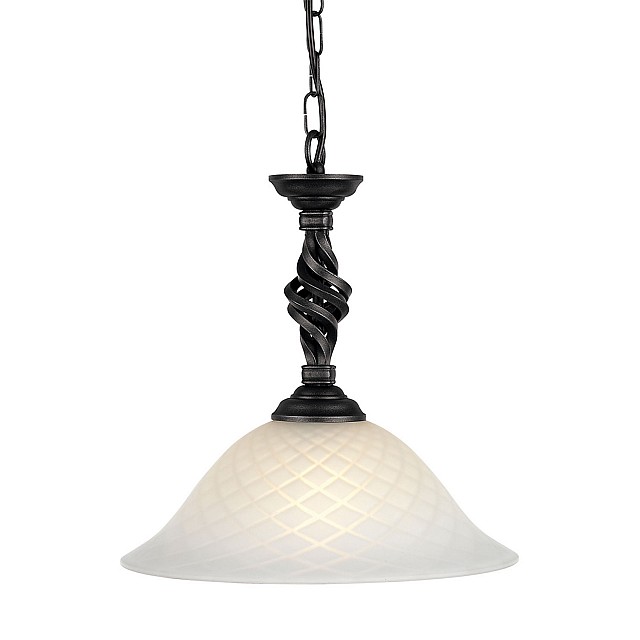 Pembroke 1 Light Pendant - Black