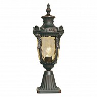 Philadelphia 1 Light Medium Pedestal - Old Bronze