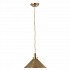 Provence 1 Light Pendant - Aged Brass