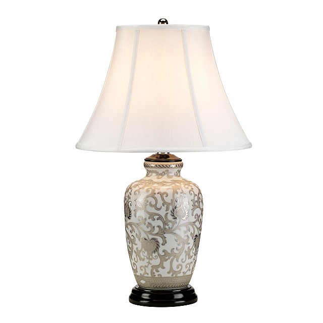 Silver Thistle 1 Light Table Lamp
