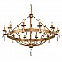 Windsor 12 Light Chandelier - Gold Patina