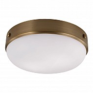 Cadence 2 Light Flush Mount - Dark Antique Brass