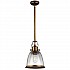Hobson 1 Light Medium Pendant Aged Brass