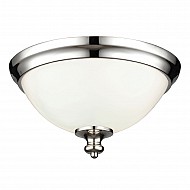 Parkman 2 Light Flush Mount - Polished Nickel