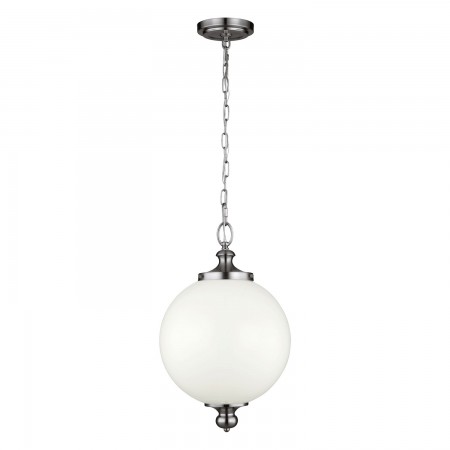 Parkman 1 Light Large Pendant - Polished Nickel