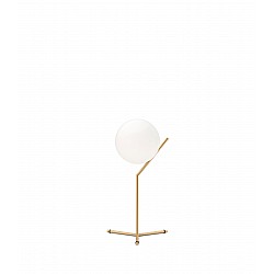 Flos Ic T1 High Gb/Sa Brushed Brass Table Light