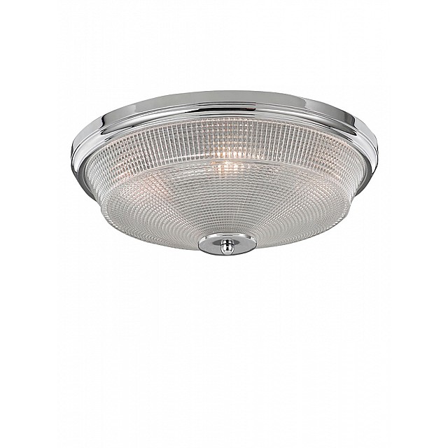 Concept 440mm FlushFitting. IP44 Chrome Finish