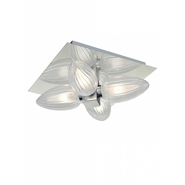 Bathroom Flush FittingIP44 Chrome Finish