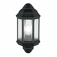Exto Flush Exterior WallFitting Black Finish