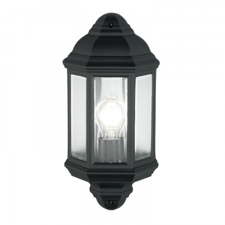 Exto Flush Exterior WallFitting Black Finish