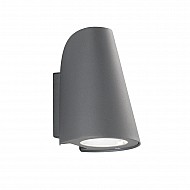 Exto Small Exterior Flush Dark Grey Finish