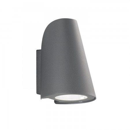 Exto Small Exterior Flush Dark Grey Finish