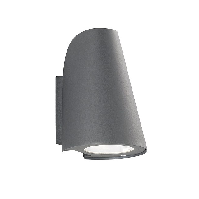 Exto Small Exterior Flush Dark Grey Finish
