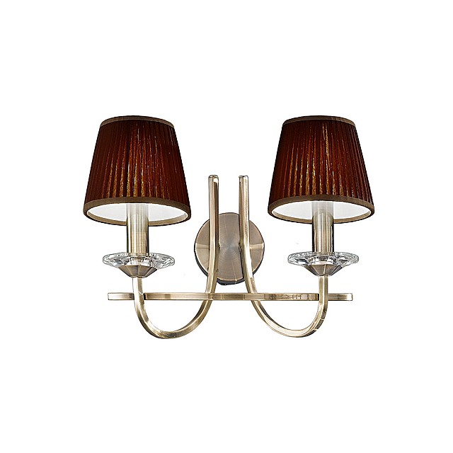 002 Carousel 2lt Bracket Bronze Finish
