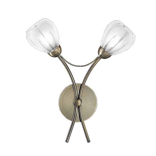 Chloris 2lt Bracket Bronze Finish