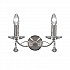 Monaco 2 light Bracket Satin Nickel Finish