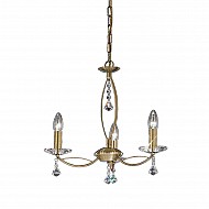 Monaco 3 light Fitting Bronze Finish