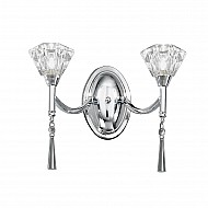 Desian 2 light Bracket Chrome Finish