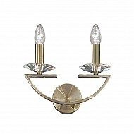 Artemis 2 light Bracket Bronze Finish