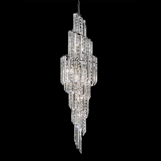 Valentina 11 light Pendant Chrome Finish