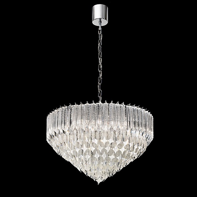 Valentina 6 light Pendant Chrome Finish