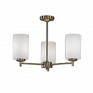 Decima 3 light Fitting (Up) Bronze Finish