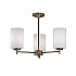 Decima 3 light Fitting (Up) Bronze Finish