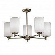 Decima 5 light Fitting (Up) Bronze Finish