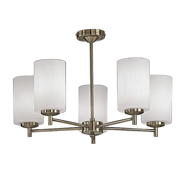 Decima 5 light Fitting (Up) Bronze Finish